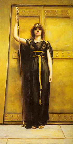 John William Godward Priestess oil painting image